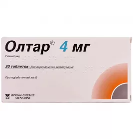 Олтар 4 мг таблетки по 4 мг 30 шт.