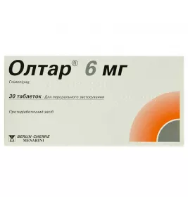 Олтар 6 мг таблетки по 6 мг 30 шт.