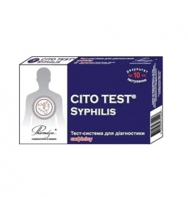 *Тест CITO TEST Syphilis д/діагн. Сифілісу
