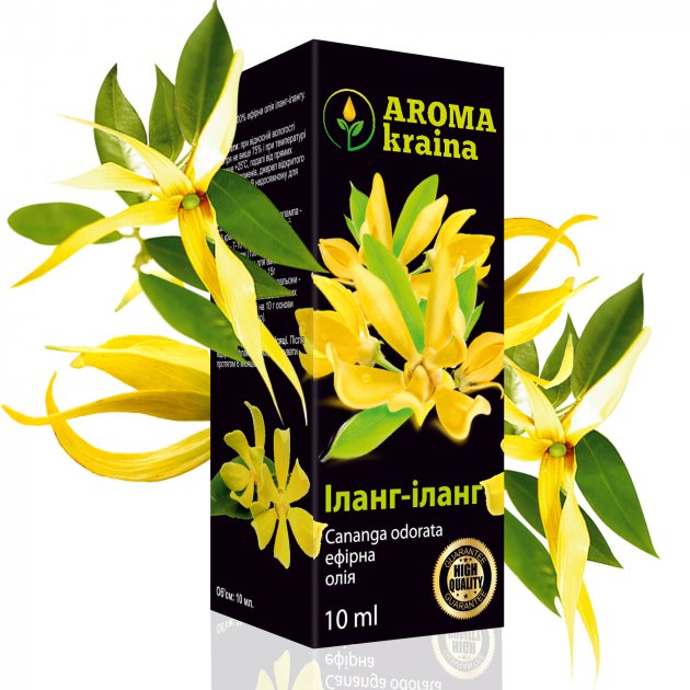 Масло AromaKraina эфирное Иланг-иланг 10мл Масло AromaKraina эфирное Иланг-иланг 10мл