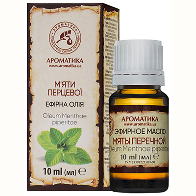Олія Ароматика ефірна м'яти перцевої 10 мл