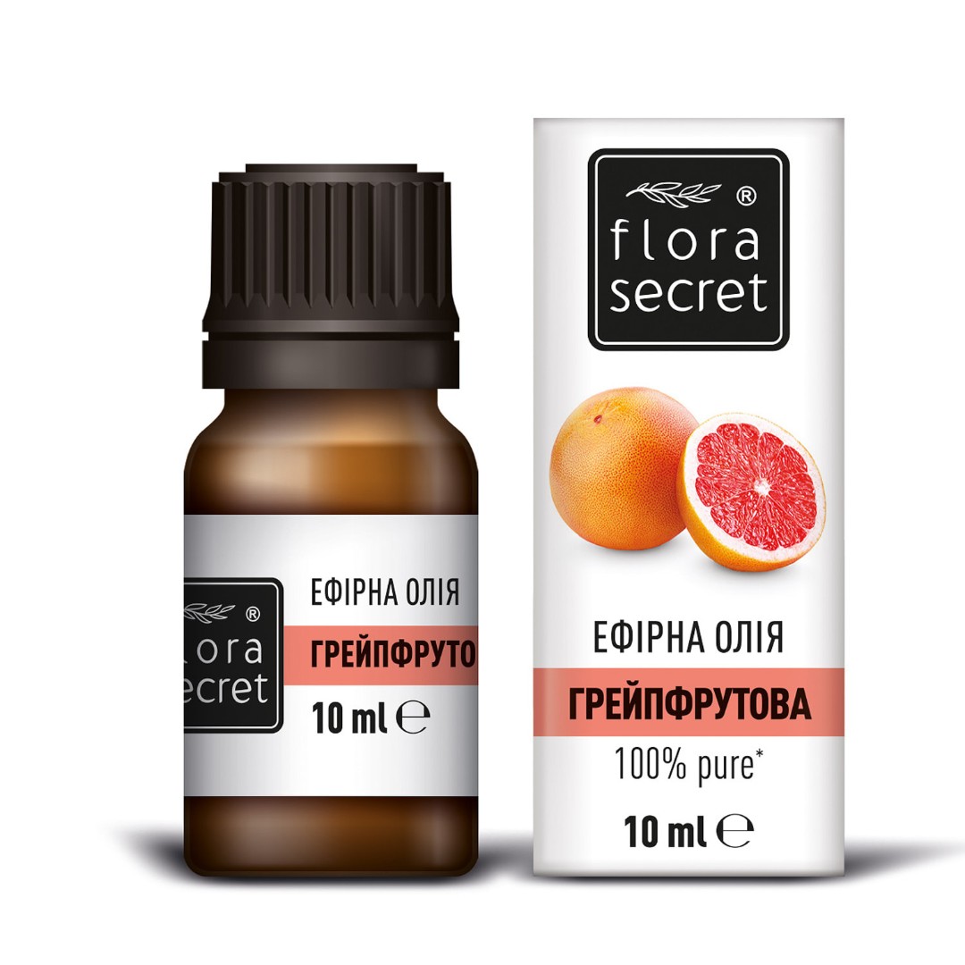 Олія FloraSecret ефірна грейпфрутова 10 мл