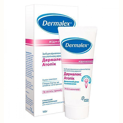 *Крем Дермалекс ATOPIC при екземі 100 г