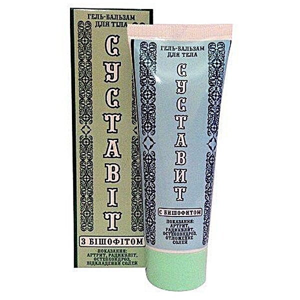 Гель-бальзам Суставіт з бішофітом для тіла 75 мл