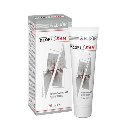 Крем-бальзам Еліксир Псорилам для тіла 75мл