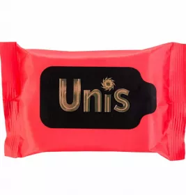 *Серветки вологі UNIS антибактеріальні Perfume Red №15