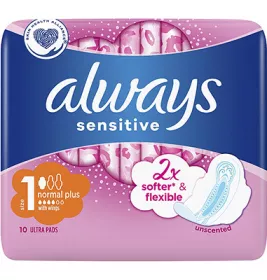 *Прокладки Always Ultra Sensitive Normal Plus №10