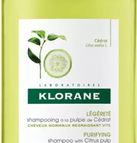 *Шампунь Klorane з мʼякоттю солодкого лимона та вітамінами для частого викор. 200 мл