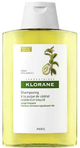 *Шампунь Klorane з м'якоттю солодкого лимона та вітамінами Для частого викор. 400мл