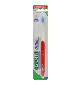 *Зубная щетка GUM ORTHODONTIC ортодонтическая