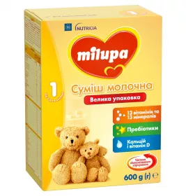 Смесь Milupa Заменитель грудного молока Milupa-1 600 г