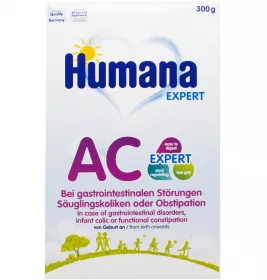 Смесь Humana Молочная Антиколик АС Эксперт 300 г