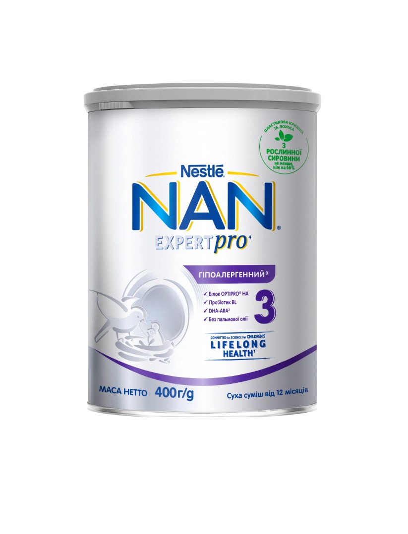 *Суміш НАН Н А - 3 гіпоалергенна 400 г