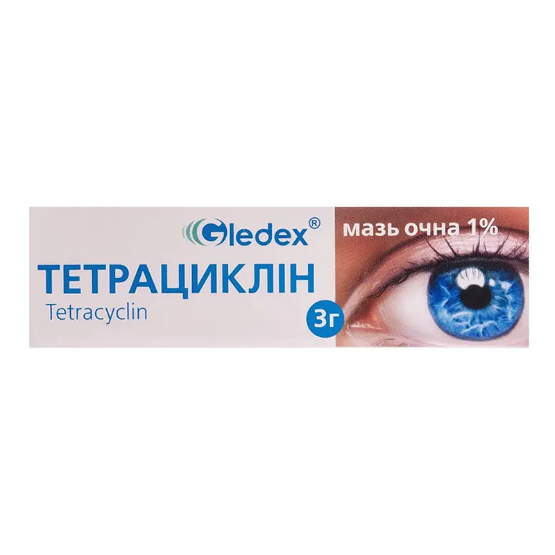 Тетрациклиновая мазь глазная 1% по 3 г в тубах - Арпимед Тетрациклиновая мазь глазная 1% по 3 г в тубах - Арпимед