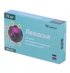 Левасіл капсули по 70 мг 30 шт.