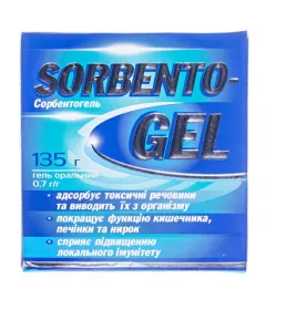 Сорбентогель гель 0.7 г/г по 135 г у контейнері