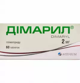 *Димарил табл. 2мг №60