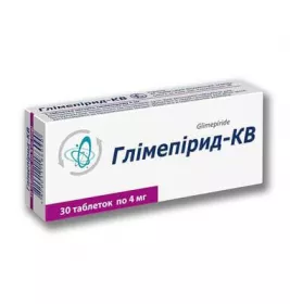 *Глімепірид-Лугал табл 4мг №30
