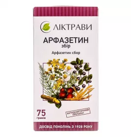 Арфазетин збір по 75 г у пачці - Ліктрави