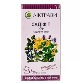 Садіфіт збір по 3 г у фільтр-пакетиках 20 шт. - Ліктрави