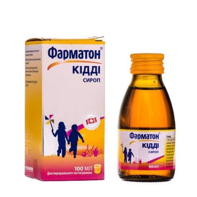 Кідді Фарматон сироп по 100 мл у флаконі 1 шт.