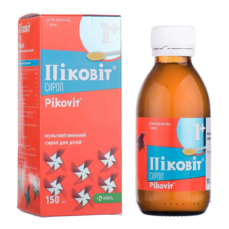 Піковіт сироп по 150 мл у флаконі 1 шт.