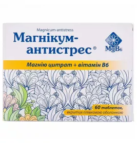 Магникум-Антистресс таблетки 60 шт. (12х5)