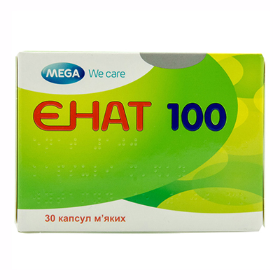 Енат-100 капсули 100 МО 30 шт. (10х3)