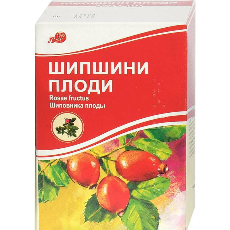 Шипшини плоди по 150 г у пачці - Лубнифарм