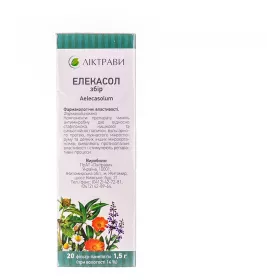 Елекасол збір по 1.5 г у фільтр-пакетиках 20 шт.