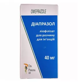 Диапразол порошок по 40 мг во флаконе 1 шт.