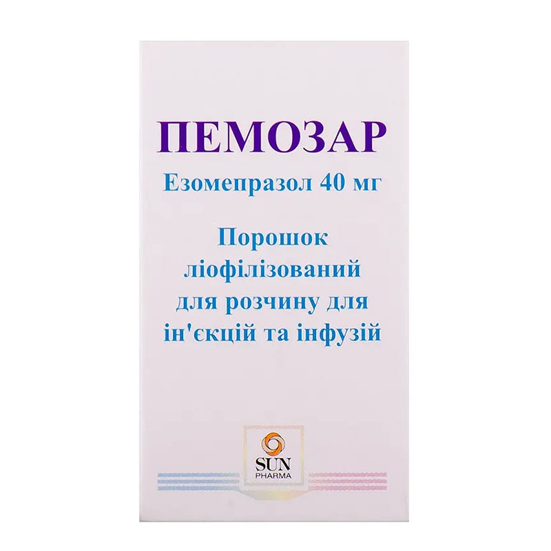 Пемозар порошок по 40 мг во флаконе 1 шт.