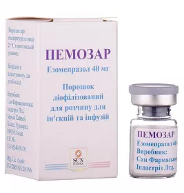 Пемозар порошок по 40 мг во флаконе 1 шт.