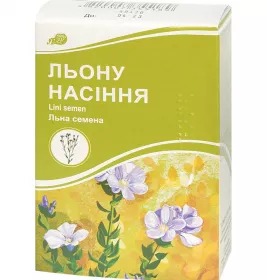 Льон насіння по 100 г у пачці - Лубнифарм