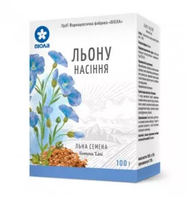 Льон насіння по 100 г у пачці - Віола