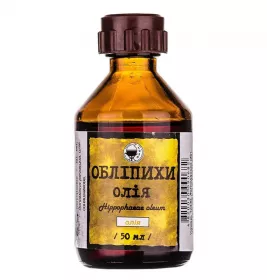 Обліпихи олія по 50 мл у флаконі 1 шт. - Житомир