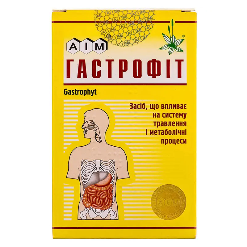 Фіточай Гастрофіт збір по 100 г у пачці