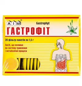 Фіточай Гастрофіт збір по 1.5 г у фільтр-пакетиках 20 шт.