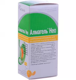 Алмагель нео суспензія по 10 мл у пакетиках 10 шт.