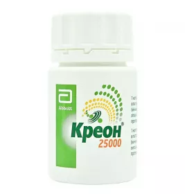 Креон 25000 капсулы по 300 мг 50 шт. во флаконе 1 шт.