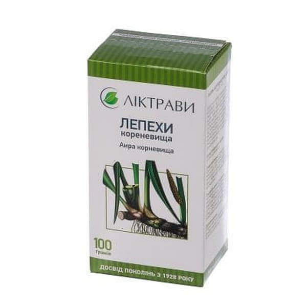 Лепехи кореневища по 100 г у пачці - Лектрави