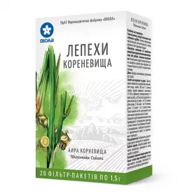 Лепехи кореневища по 1.5 г у фільтр-пакетиках 20 шт. - Віола