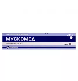 Мускомед крем 2.5 мг/г по 30 г в тубах