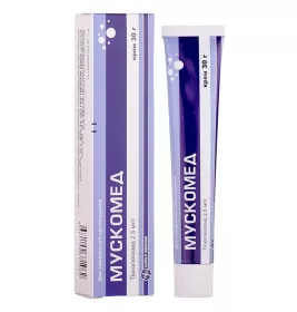 Мускомед крем 2.5 мг/г по 30 г у тубах