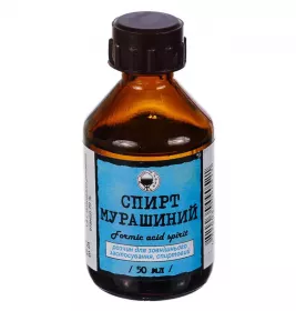 Спирт мурашиний розчин по 50 мл у флаконі 1 шт. - Вішва