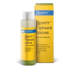 Долгіт Гірська сосна розчин по 100 мл у флаконі