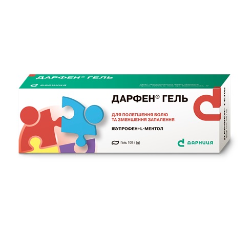 Дарфен-Дарниця гель по 100 г у тубах
