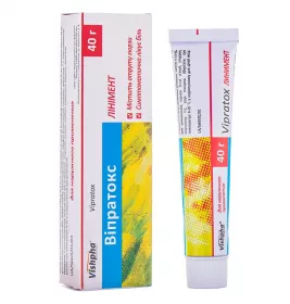 Віпратокс лінімент по 40 г у тубах