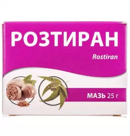 Розтиран мазь по 25 г у банці 1 шт.