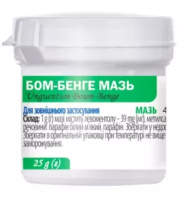 *Бом-бенге мазь конт. 25г Віола